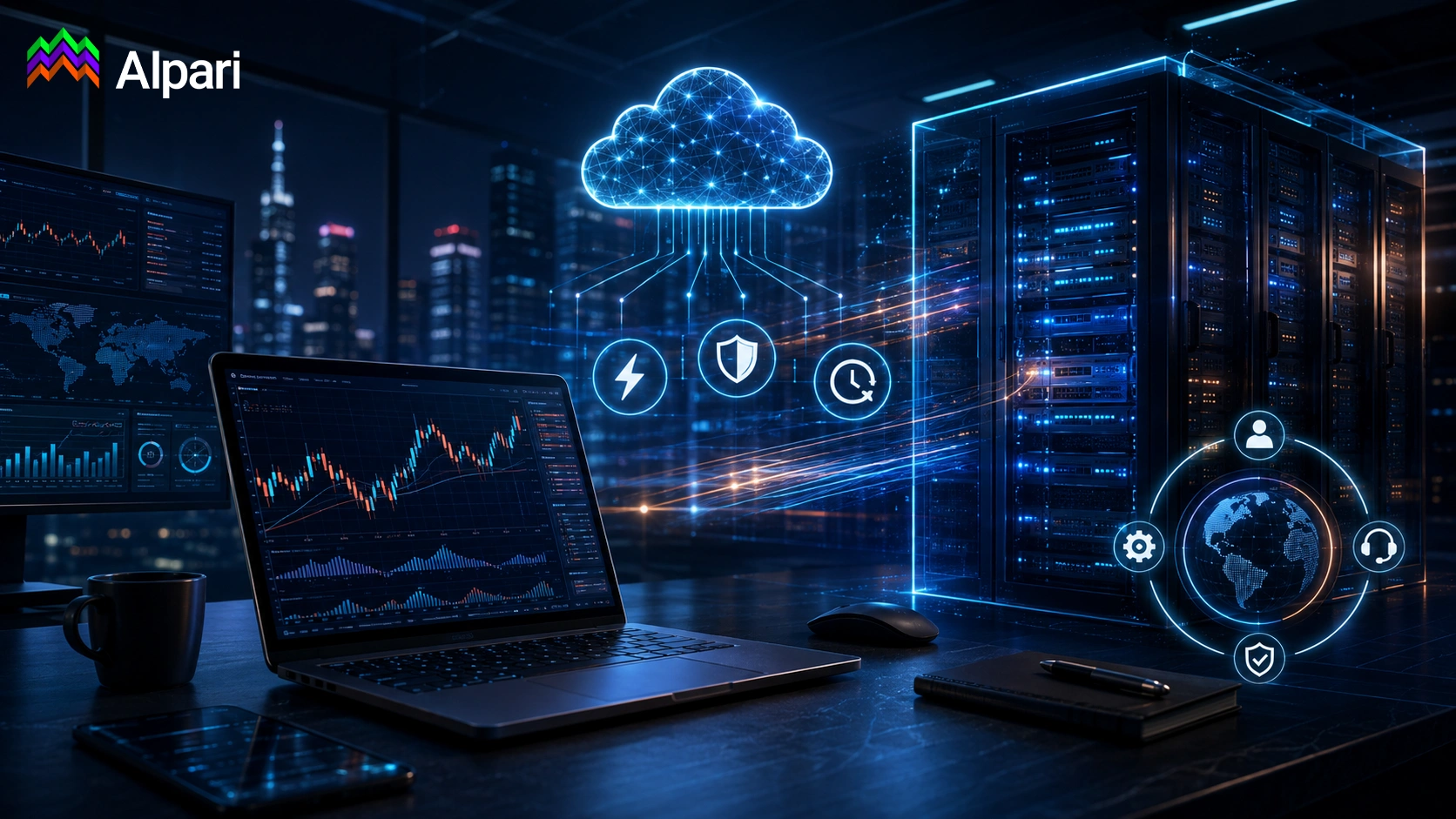 VPS در فارکس چیست؟ راهنمای انتخاب سرور مجازی مناسب برای اجرای متاتریدر و معاملات خودکار