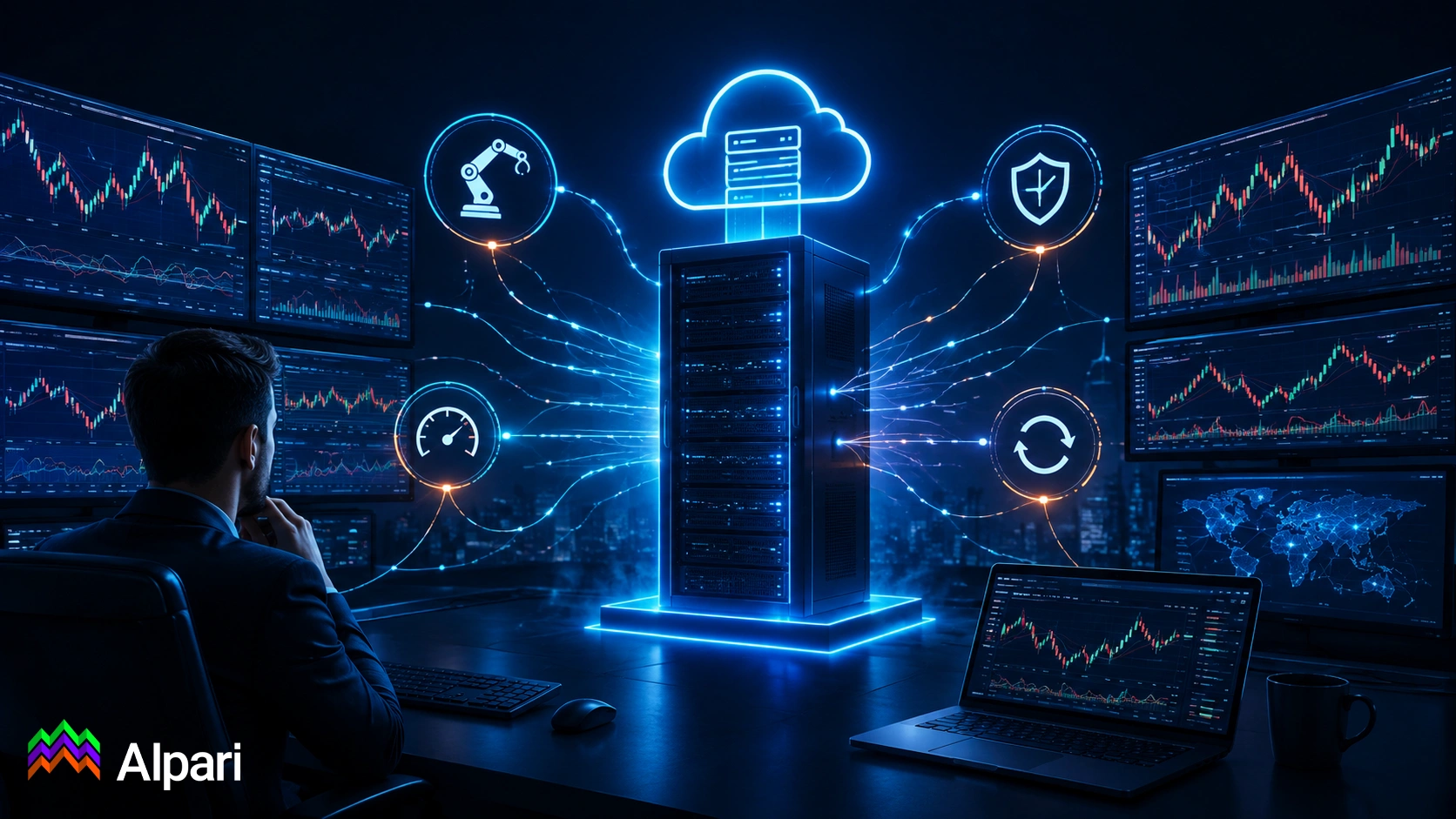 VPS در فارکس چیست؟ راهنمای انتخاب سرور مجازی مناسب برای اجرای متاتریدر و معاملات خودکار