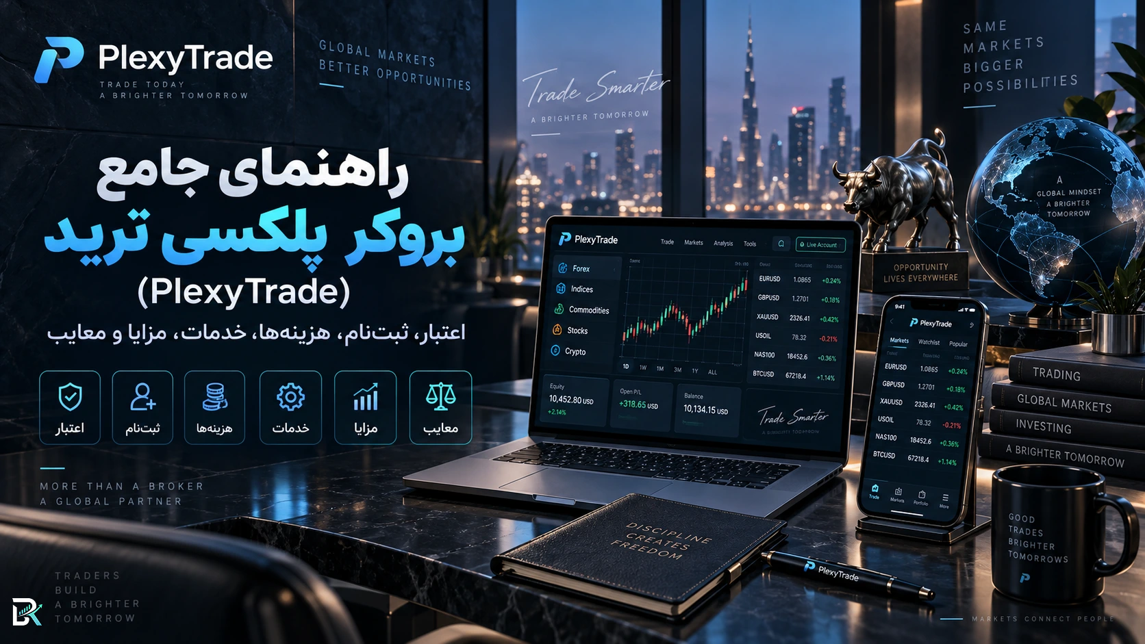 راهنمای جامع بروکر پلکسی ترید (PlexyTrade)؛ اعتبار، ثبت‌نام، هزینه‌ها، خدمات، مزایا و معایب